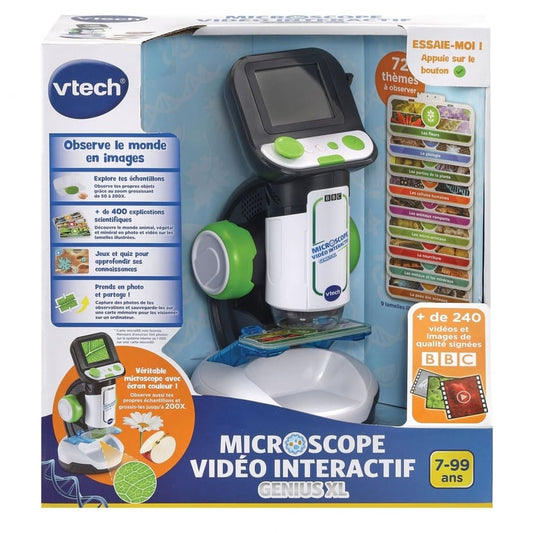 VTech Genius XL – Interactive Video Microscope FR