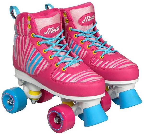 Move Quad Star Zebra Roller Skates