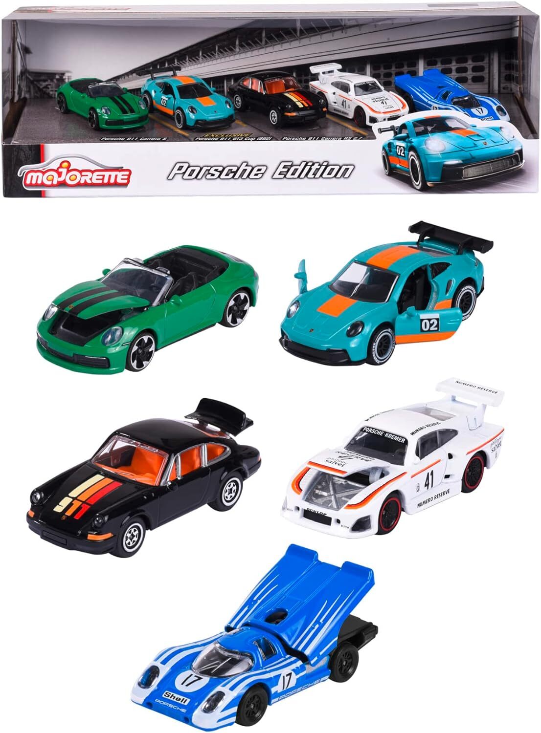 Porsche Edition 5-Car Gift Pack