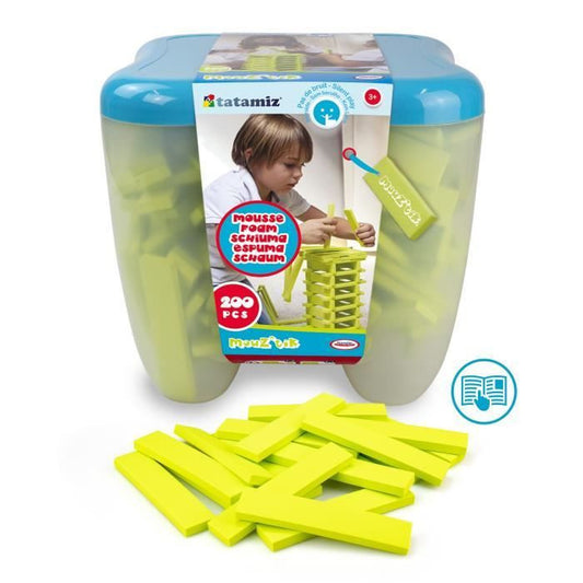 TATAMIZ Foam Construction Set 200 Pieces