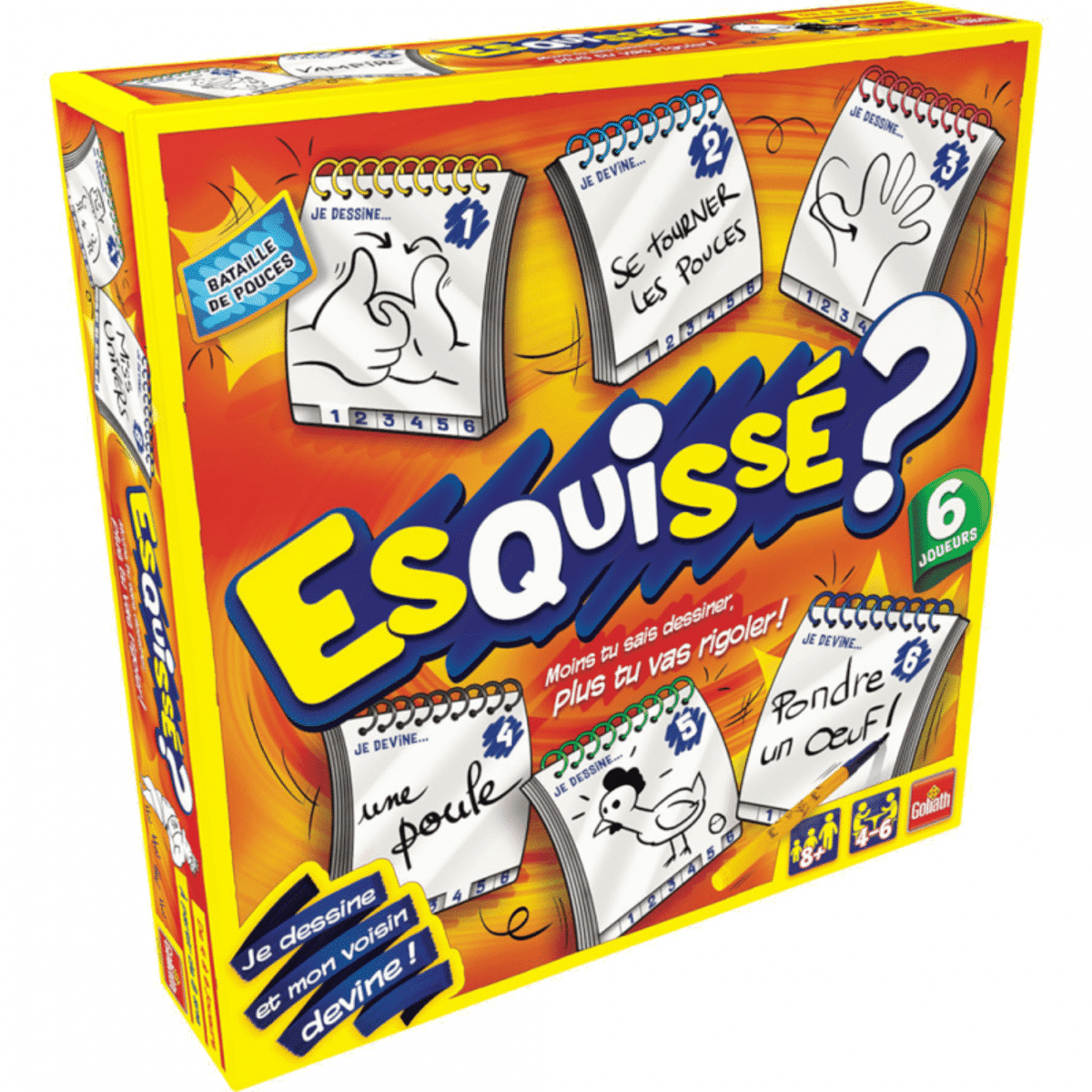 Goliath Esquissé? - 6 Spelers
