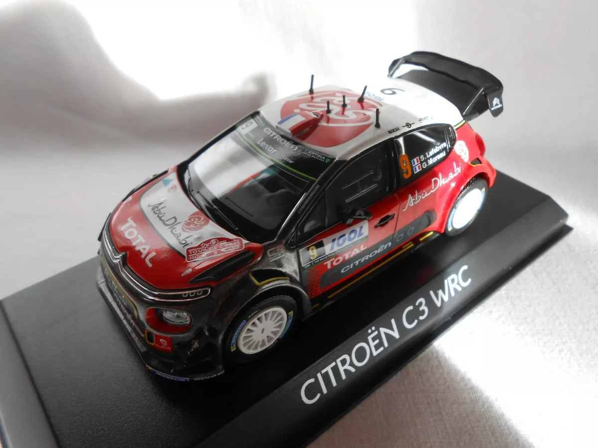 Citroën C3 WRC No.9 Tour de Corse 1:43 Die-Cast Model