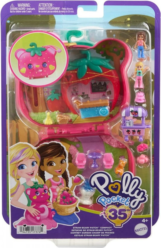 Polly Pocket Straw-beary Patch Compact