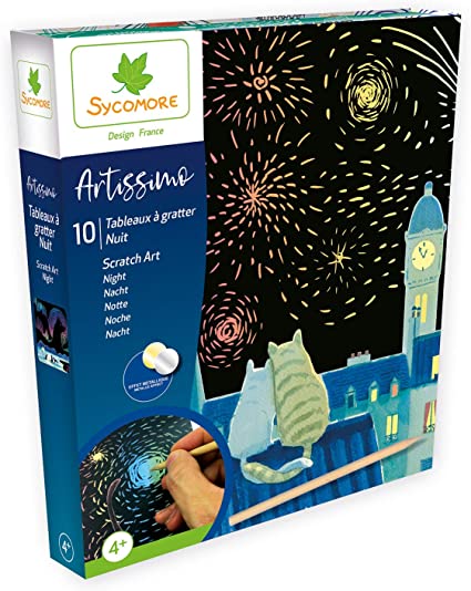 Artissimo Scratch Art Nuit