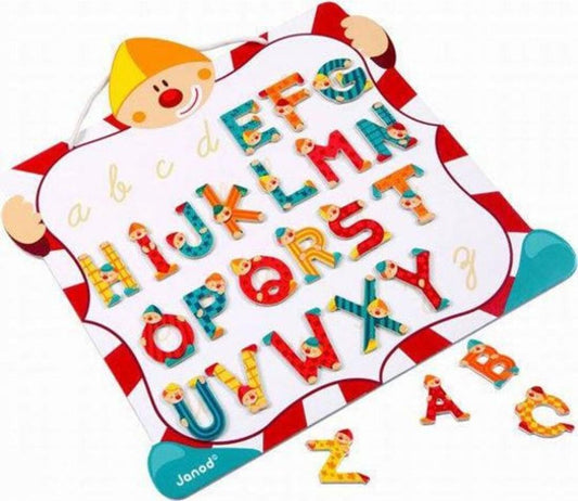 Janod ABC Magnetic Clown Board