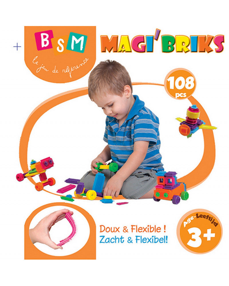 Magic Brix - 108 Pieces with Model Sheets