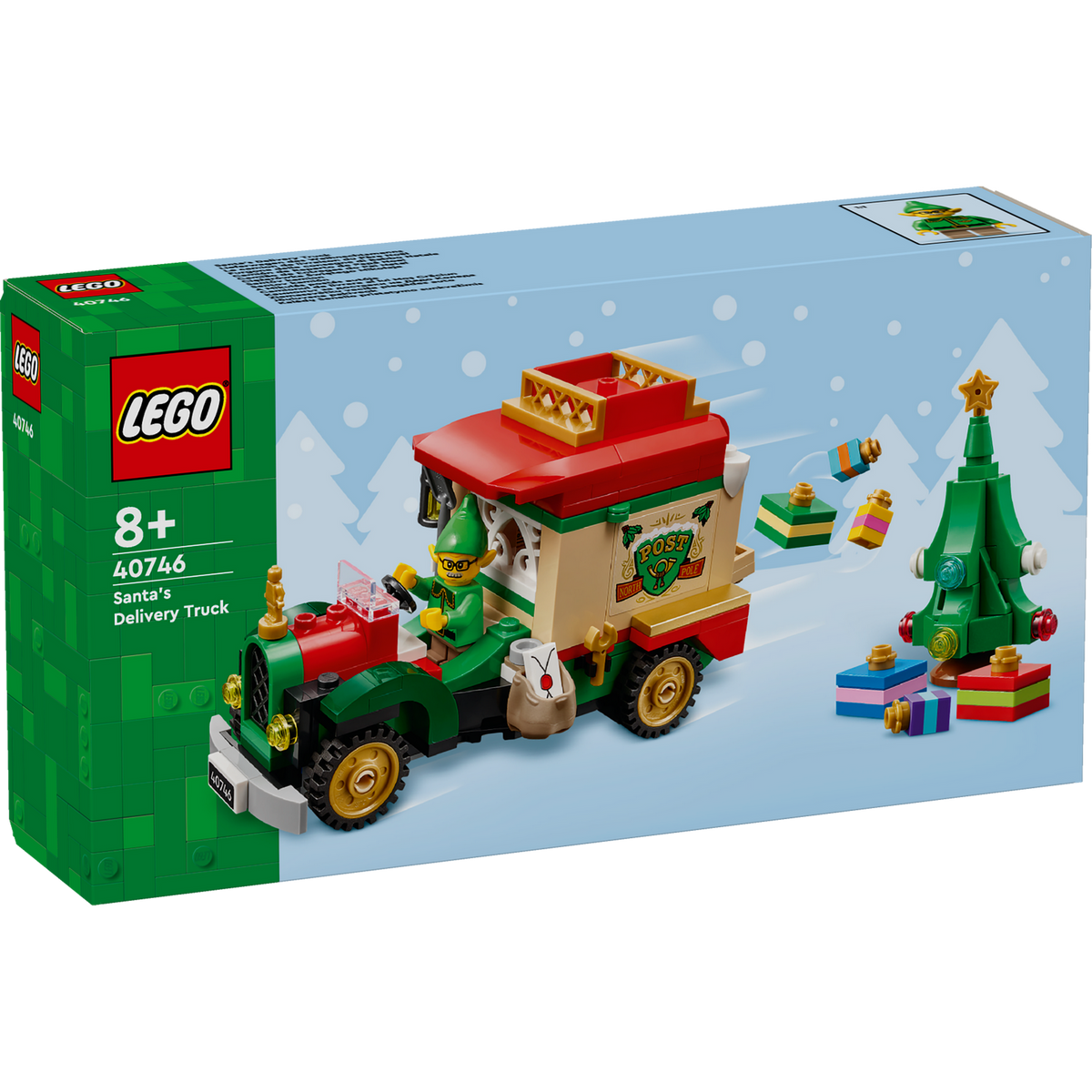 LEGO 40746 Kerstman Bezorgtruck