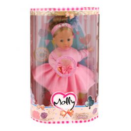 Molly Dansende Pop 40 cm met Muziek