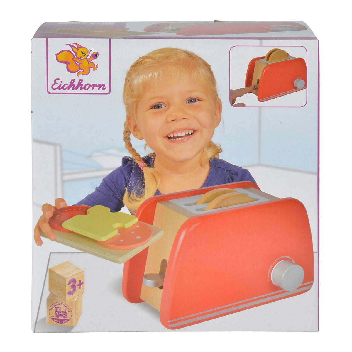 Eichhorn Wooden Toaster 