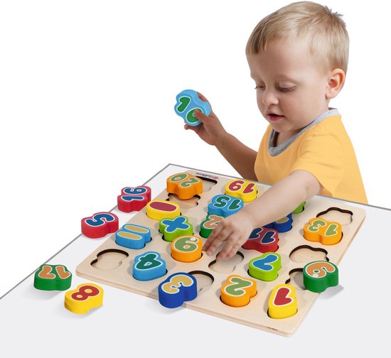 Eichhorn Wooden Numbers Puzzle 100003452