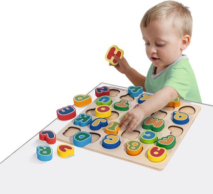 Eichhorn houten alfabetpuzzel 100003455