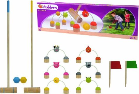 Eichhorn Outdoor Croquet Set 100004538