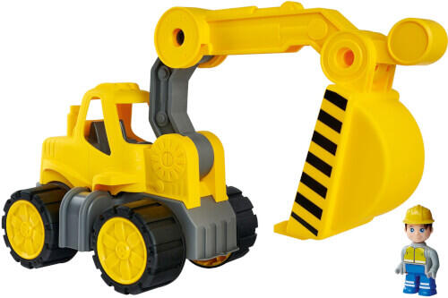 Excavatrice BIG Power Worker avec figurine