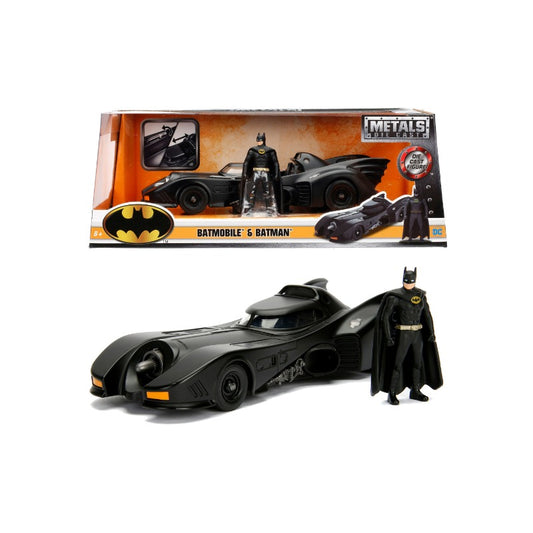 Batman 1989 Batmobile with Batman Figure