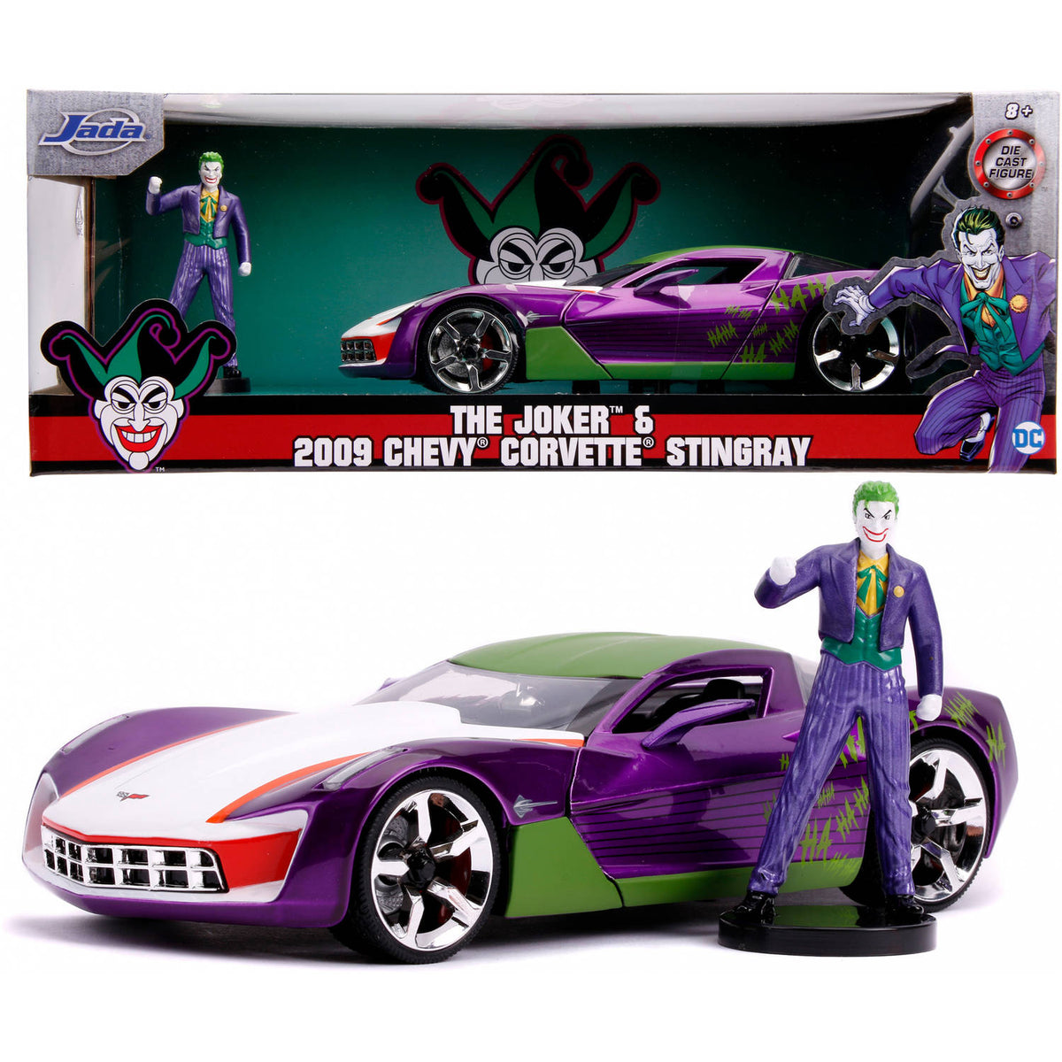 DC Comics Joker 2009 Chevy Corvette Stingray