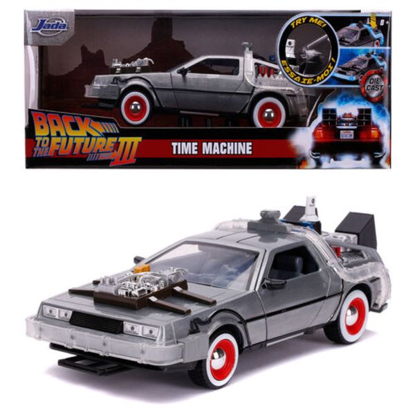 Back to the Future Part III DeLorean Time Machine 1:24 Die-Cast Vehicle
