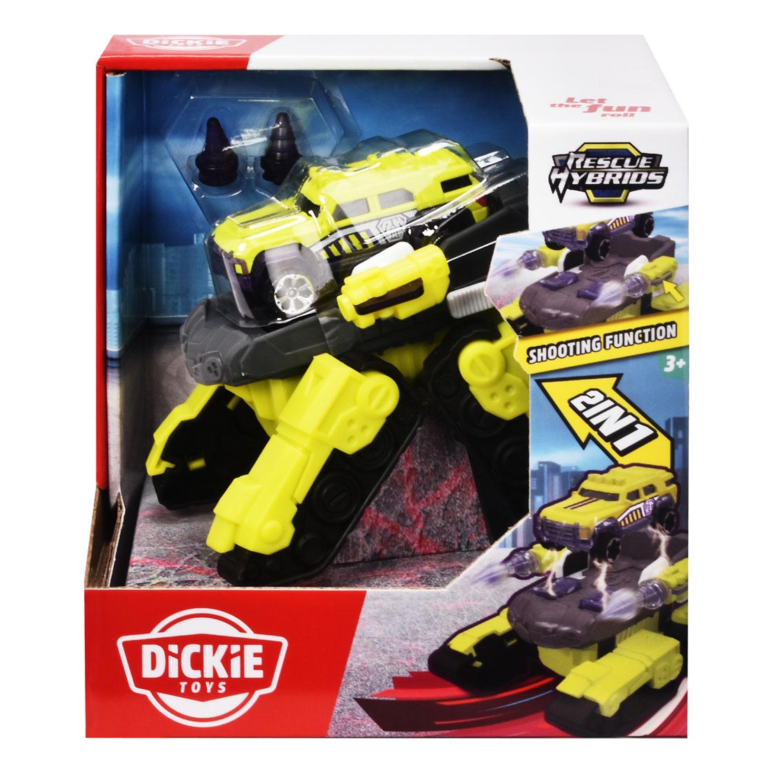 Dickie Toys Spider Tank with Car
