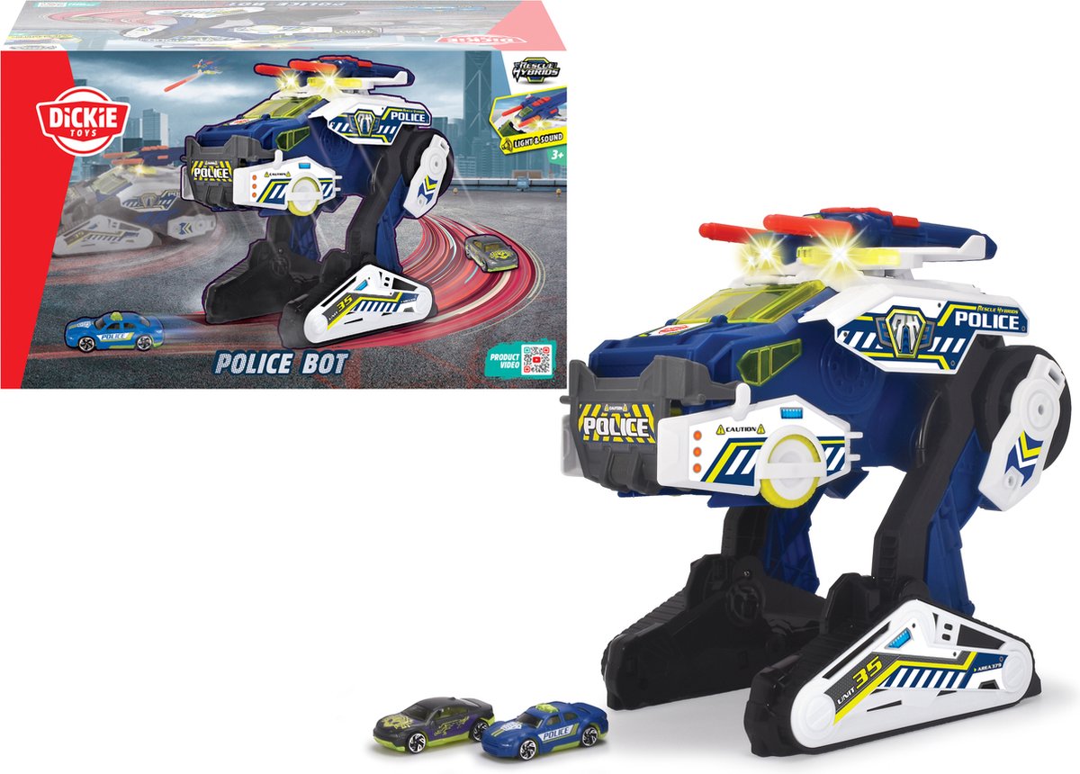 Dickie Toys Rescue Hybrids Police Bot