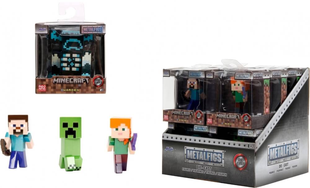 Minecraft Metal Figure 6.5 cm