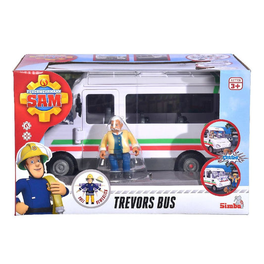 Fireman Sam Trevor's Bus with Figure