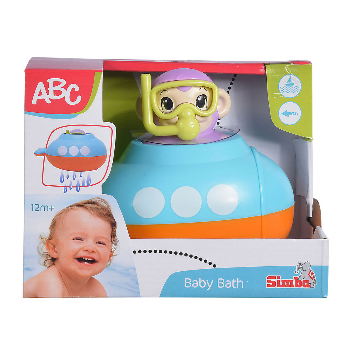 ABC Submarine Bath Toy