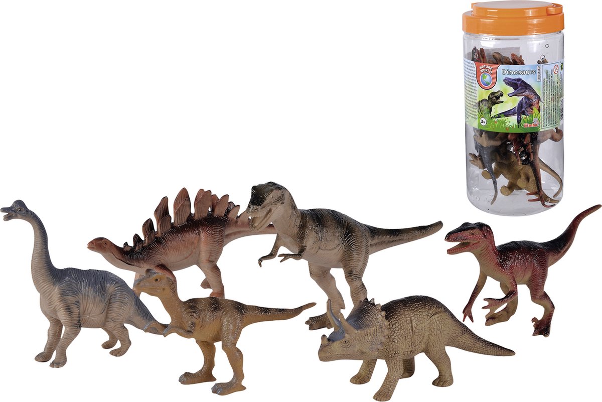 Simba Dinosaur Figure Set – 6 Dinosaurs