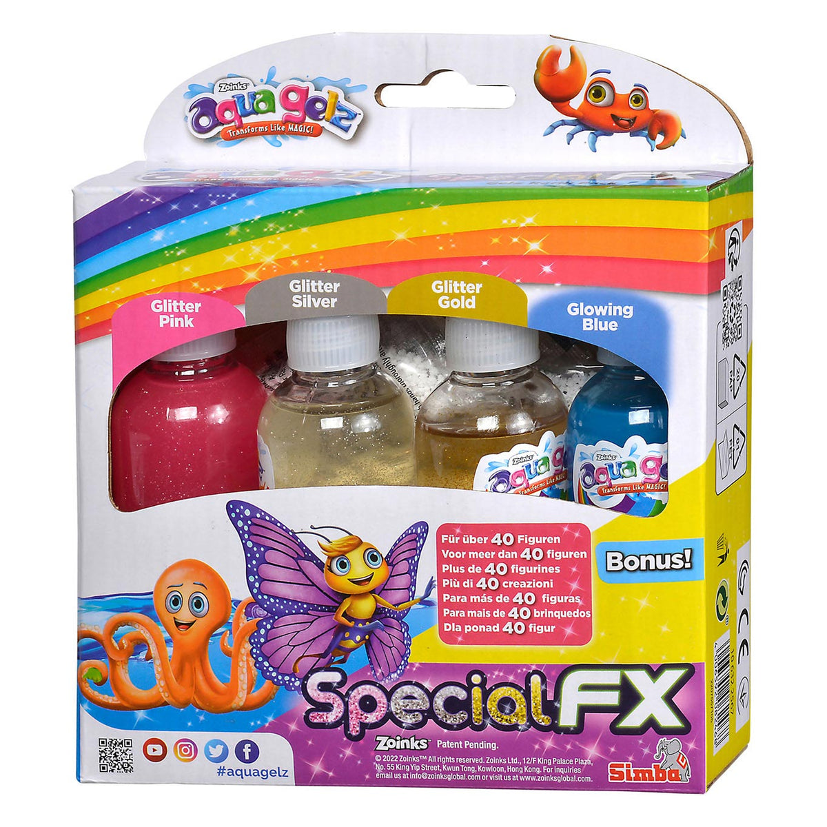 Aqua Gelz Refill Set 8 pcs