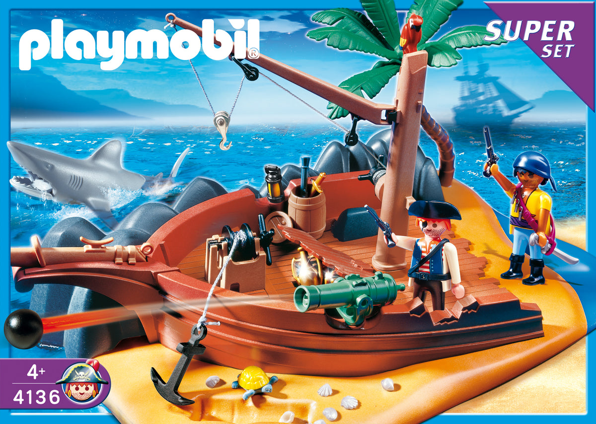 Playmobil Pirate Island Superset 4136