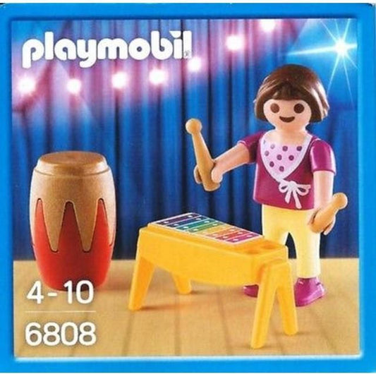 Playmobil Girl with Xylophone and Drum 6808