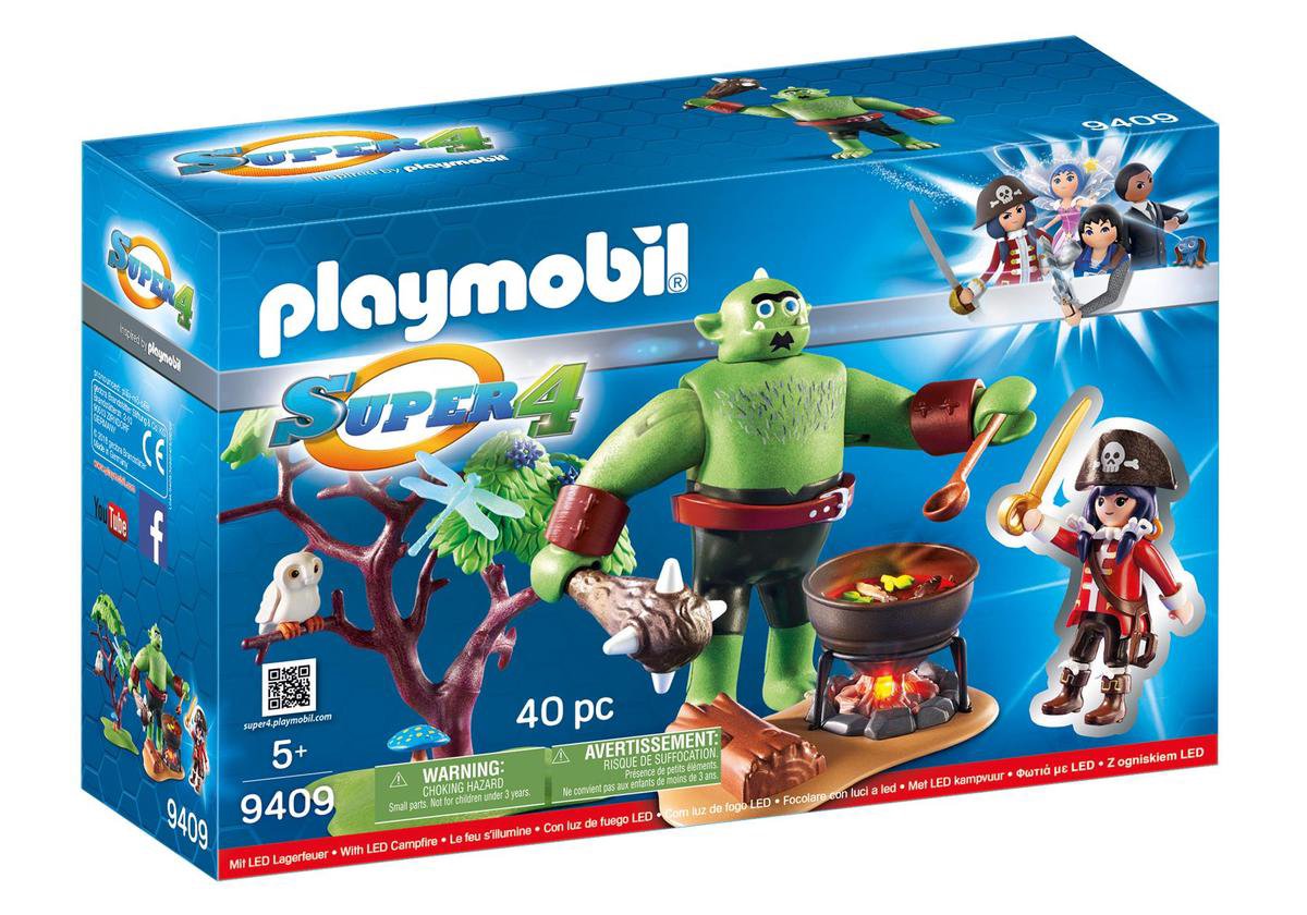 Playmobil Super 4: Ruby with Troll 9409