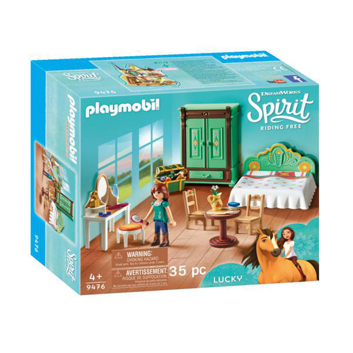 Playmobil Spirit: Lucky's Bedroom 9476