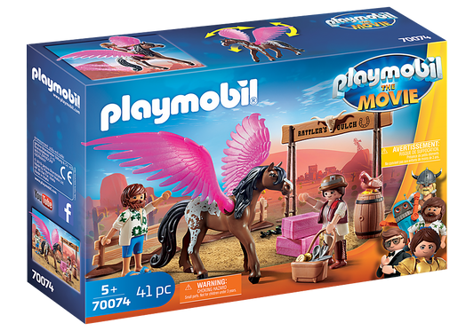Playmobil Marla and Del with Flying Horse 70074