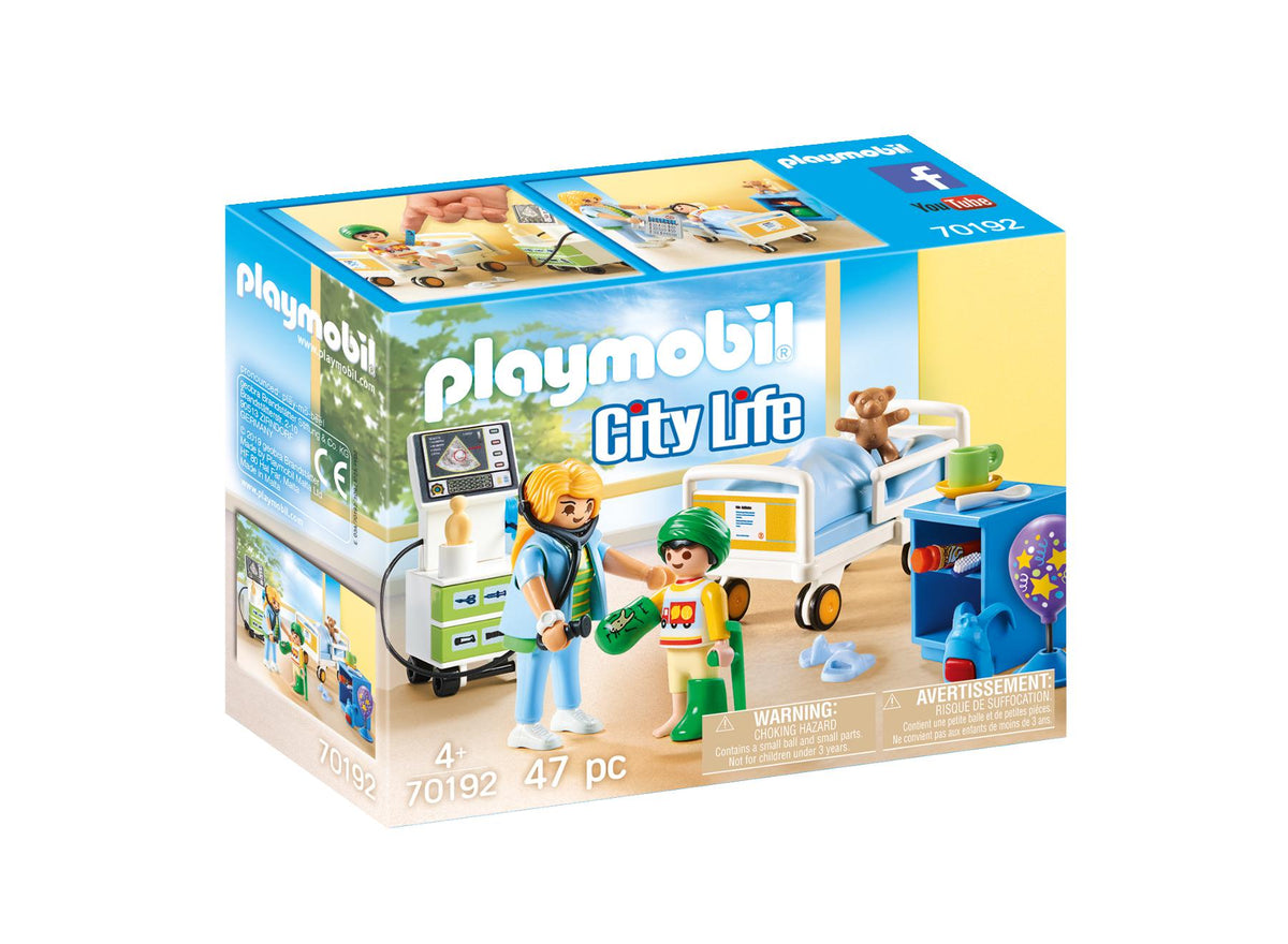Playmobil Children's Hospital Room 70192
