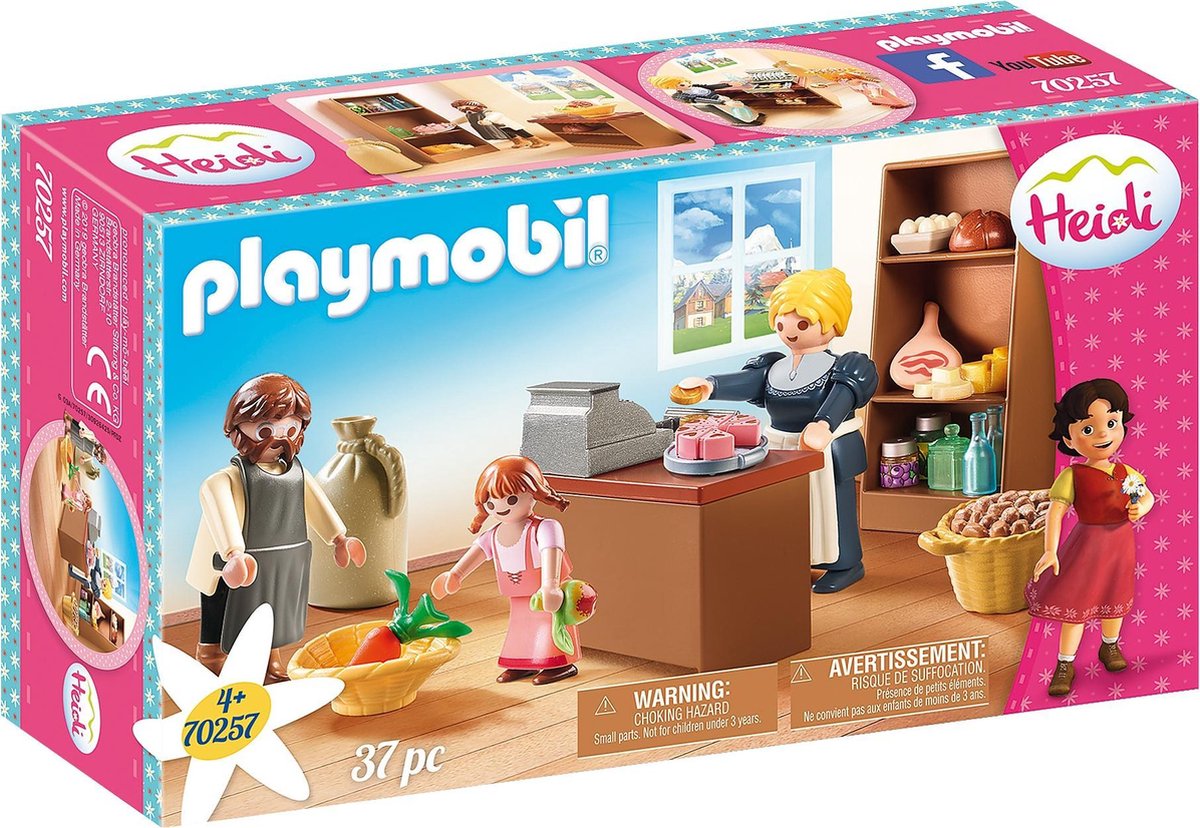 Playmobil Heidi: Keller's Village Shop 70257