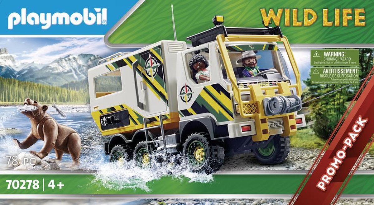 Playmobil Wild Life: Outdoor Expedition Truck 70278