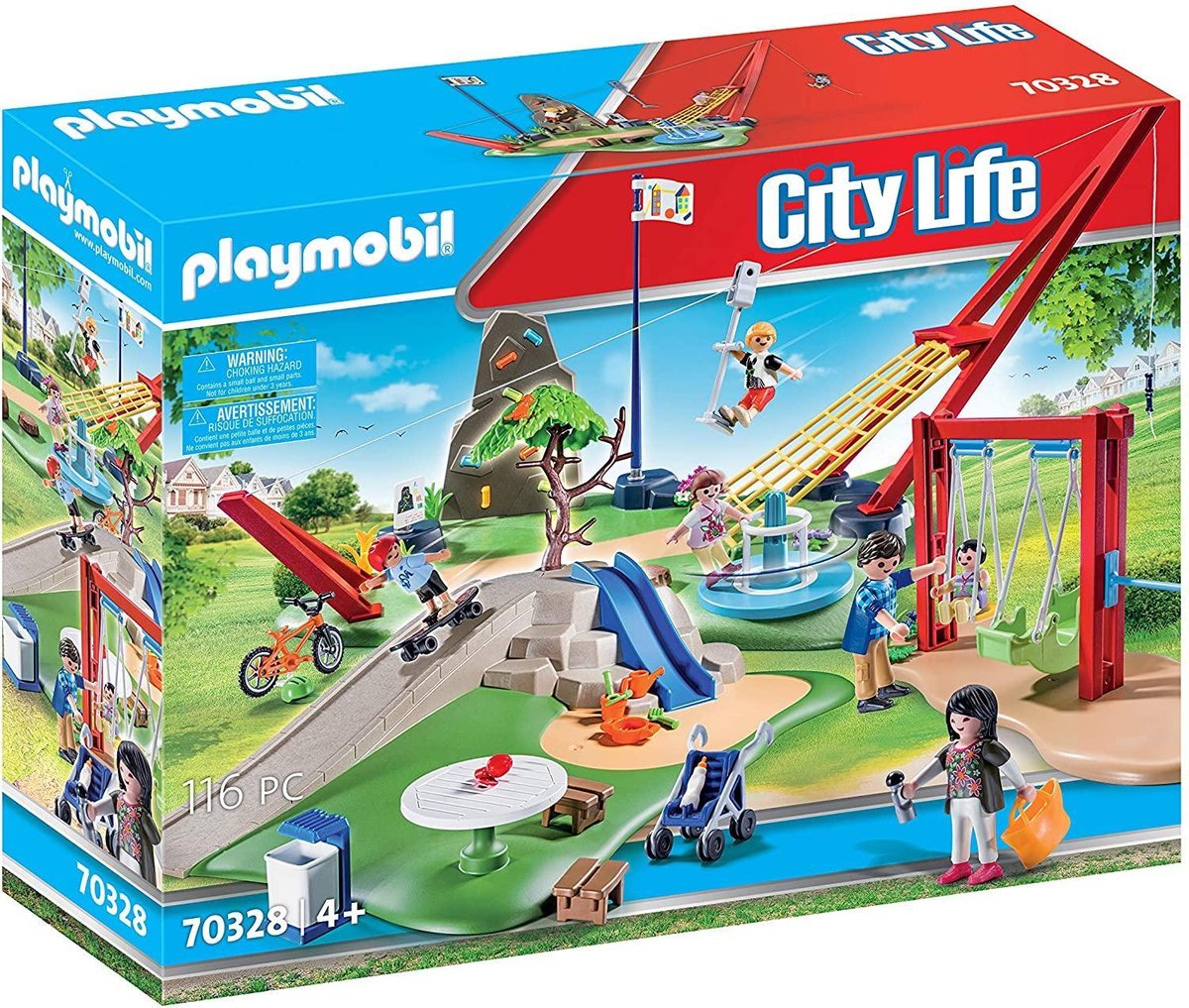 Playmobil City Life Park Playground 70328