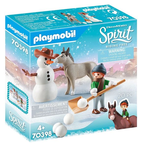 Playmobil Snow Time with Snips and Señor Carrots 70398
