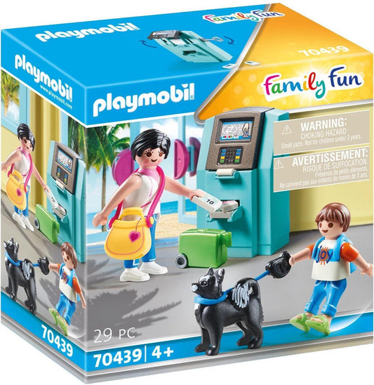 Playmobil Family Fun: Tourists with ATM 70439
