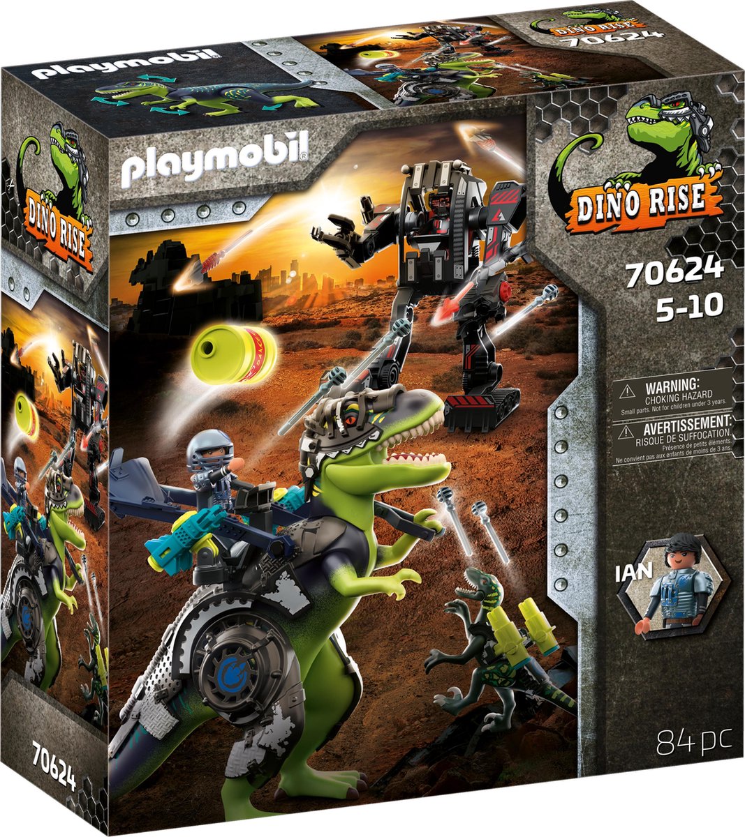 Playmobil T-Rex: Battle of the Giants 70624