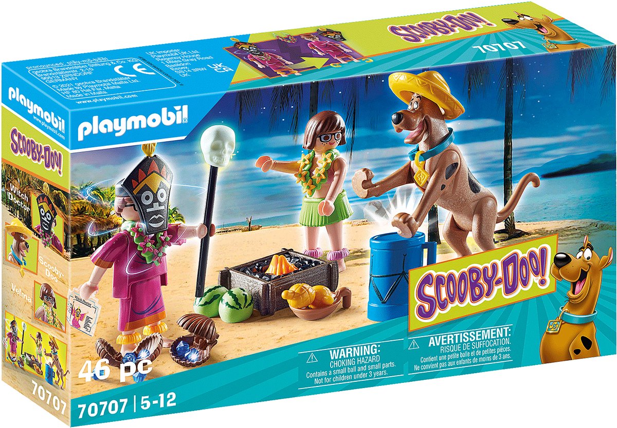 Playmobil Scooby-Doo! Adventure with Witch Doctor 70707