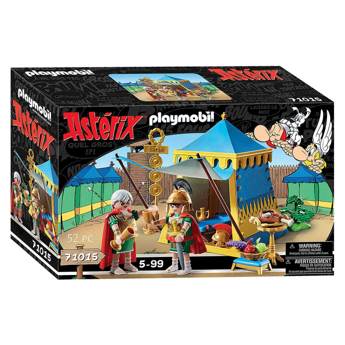 Playmobil Asterix: Leader's Tent with Generals 71015
