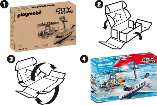 Playmobil Airport with Plane 71153