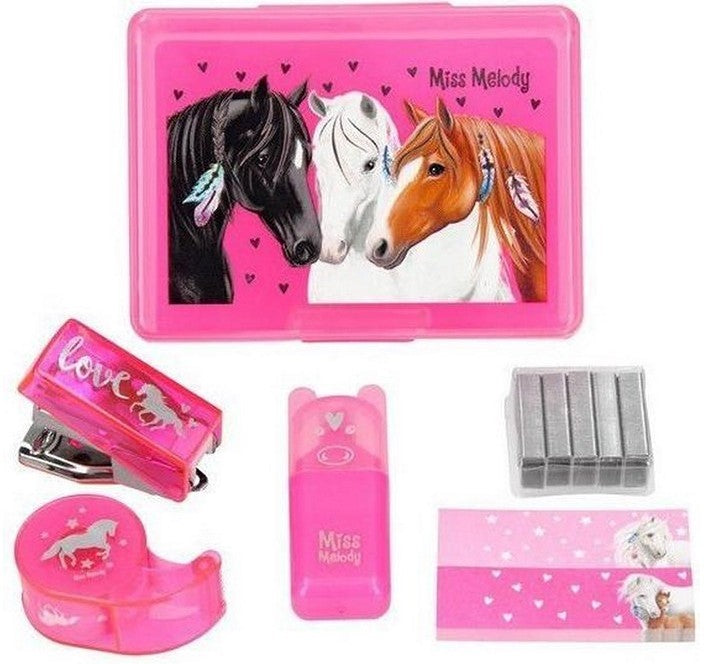 Miss Melody Mini Desk Set in Box