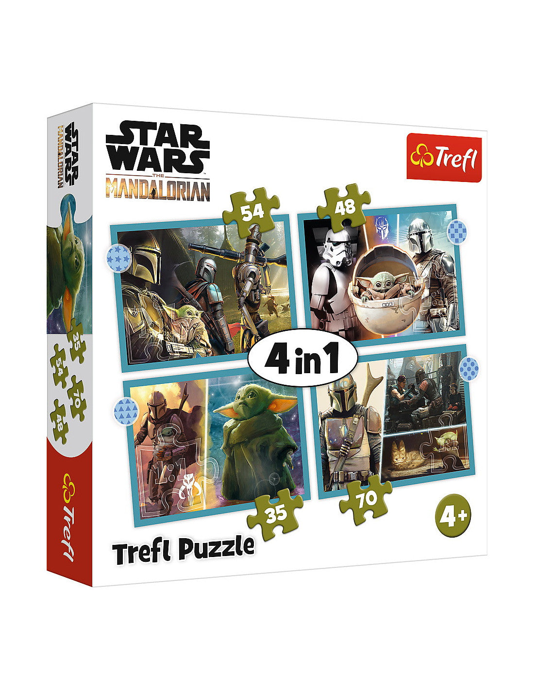 Trefl The Mandalorian 4-in-1 Puzzel
