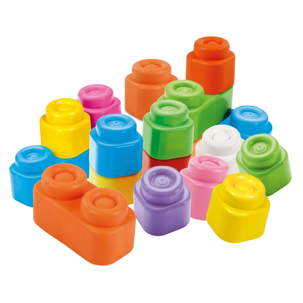 Clementoni Clemmy Zachte Bouwblokken - 24 Stuks