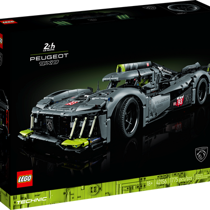 LEGO Technic PEUGEOT 9X8 24H Le Mans Hybrid Hypercar 42156