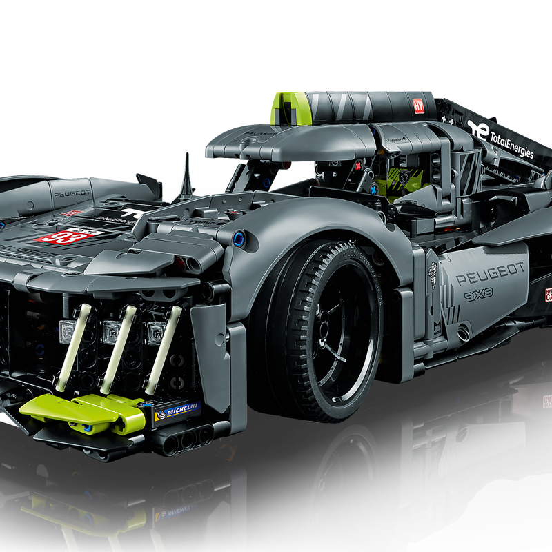 LEGO Technic PEUGEOT 9X8 24H Le Mans Hybrid Hypercar 42156