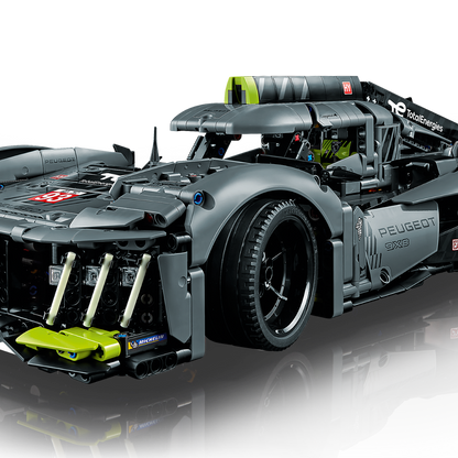 LEGO Technic PEUGEOT 9X8 24H Le Mans Hybrid Hypercar 42156