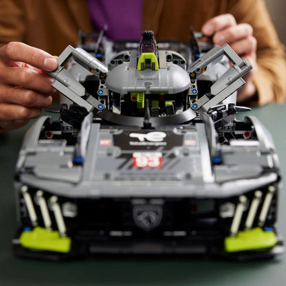 LEGO Technic PEUGEOT 9X8 24H Le Mans Hybrid Hypercar 42156