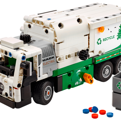 LEGO Technic Mack LR Camion poubelle électrique 42167